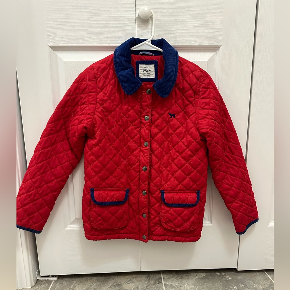 Mini Biden quilted jacket size 11-12 boys or girls